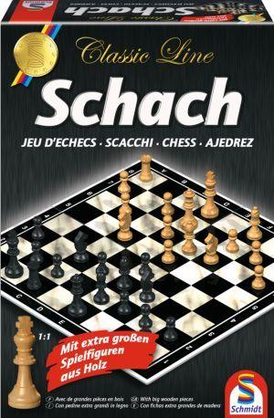 Classic Line, Schach, mit extra großen Spielfiguren Classic Line, Schach, mit extra großen Spielfiguren