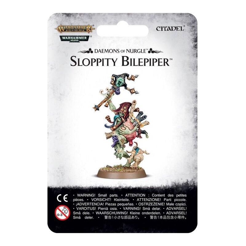 Daemons of Nurgle: Sloppity Bilepiper: Herald of Nurgle Daemons of Nurgle: Sloppity Bilepiper: Herald of Nurgle