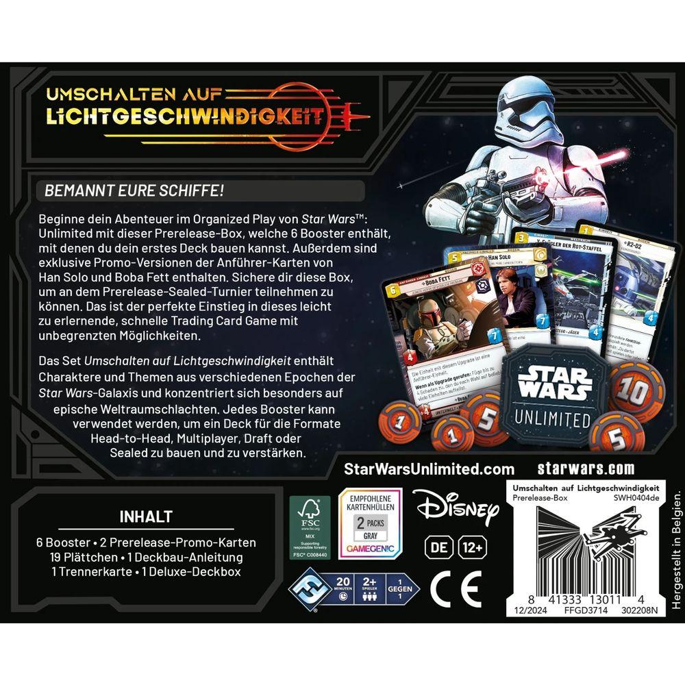 Star Wars: Unlimited - Umschalten auf Lichtgeschwindigkeit (Prerelease-Box)