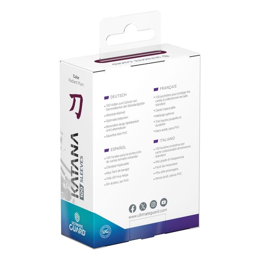 Ultimate Guard Katana Sleeves Standardgröße Radiant Plum (100)