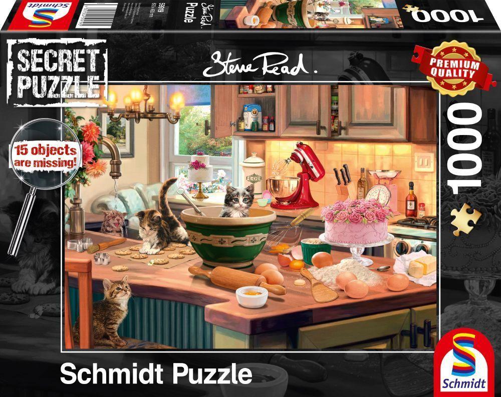 Puzzle: Am Küchentisch - Secret Puzzle (1000 Teile)