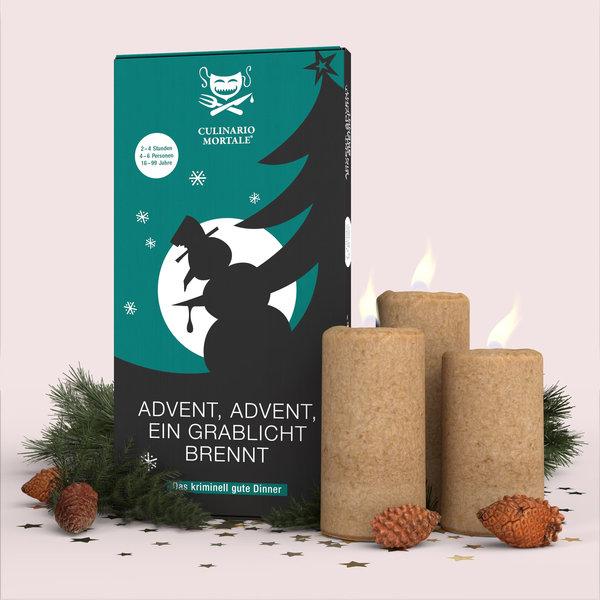 Advent, Advent, ein Grablicht brennt