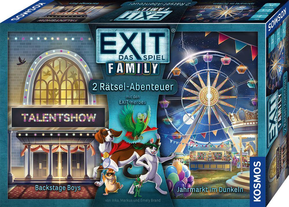 EXIT® - Das Spiel - Family 2 - Backstage Boys/Jahrmarkt im Dunkeln EXIT® - Das Spiel - Family 2 - Backstage Boys/Jahrmarkt im Dunkeln
