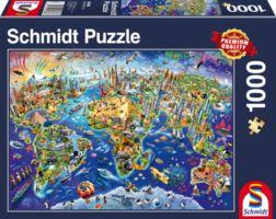 Puzzle: Entdecke unsere Welt (1000 Teile) *B-Ware*