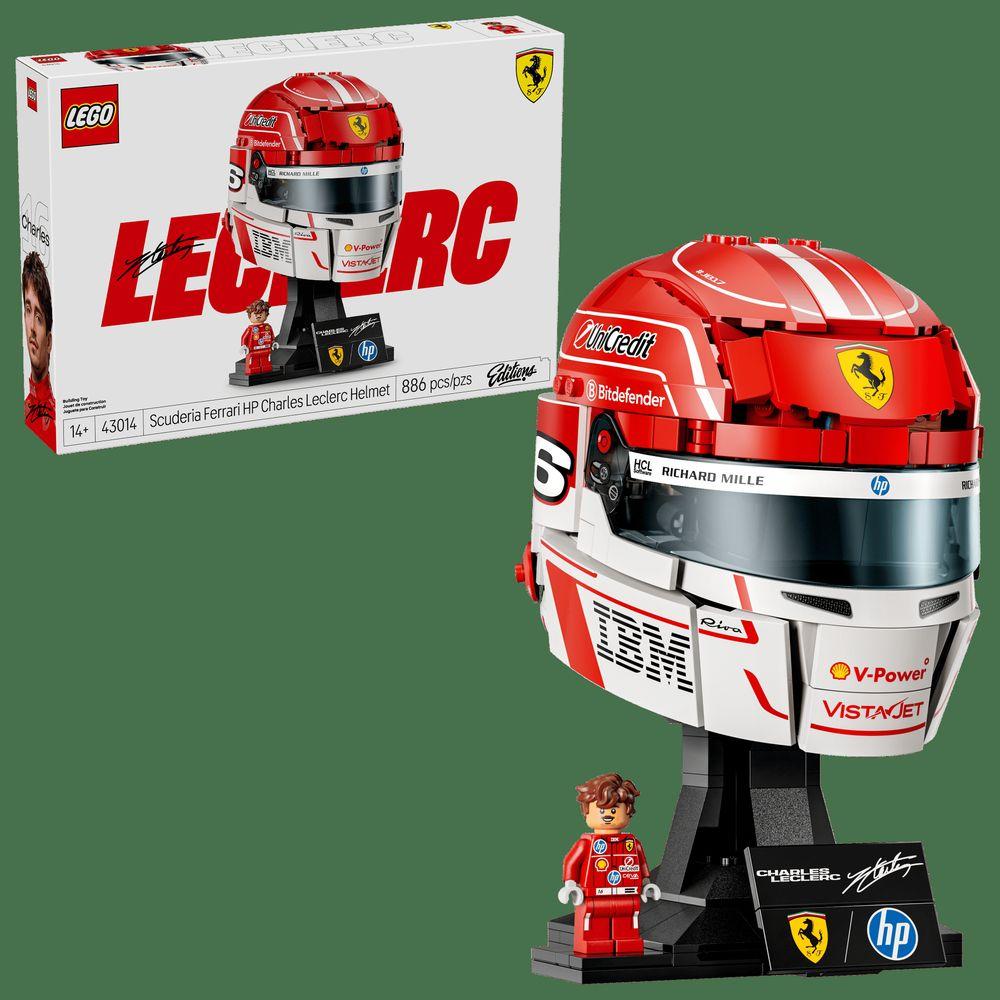 LEGO Editions Scuderia Ferrari HP Charles Leclerc Helm