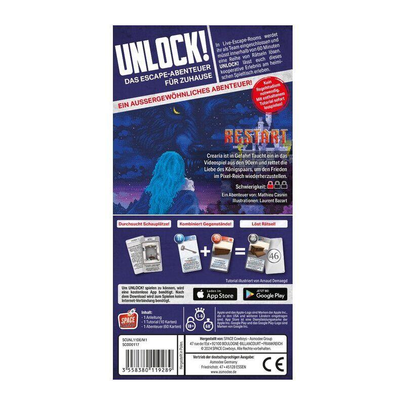 Unlock! Restart