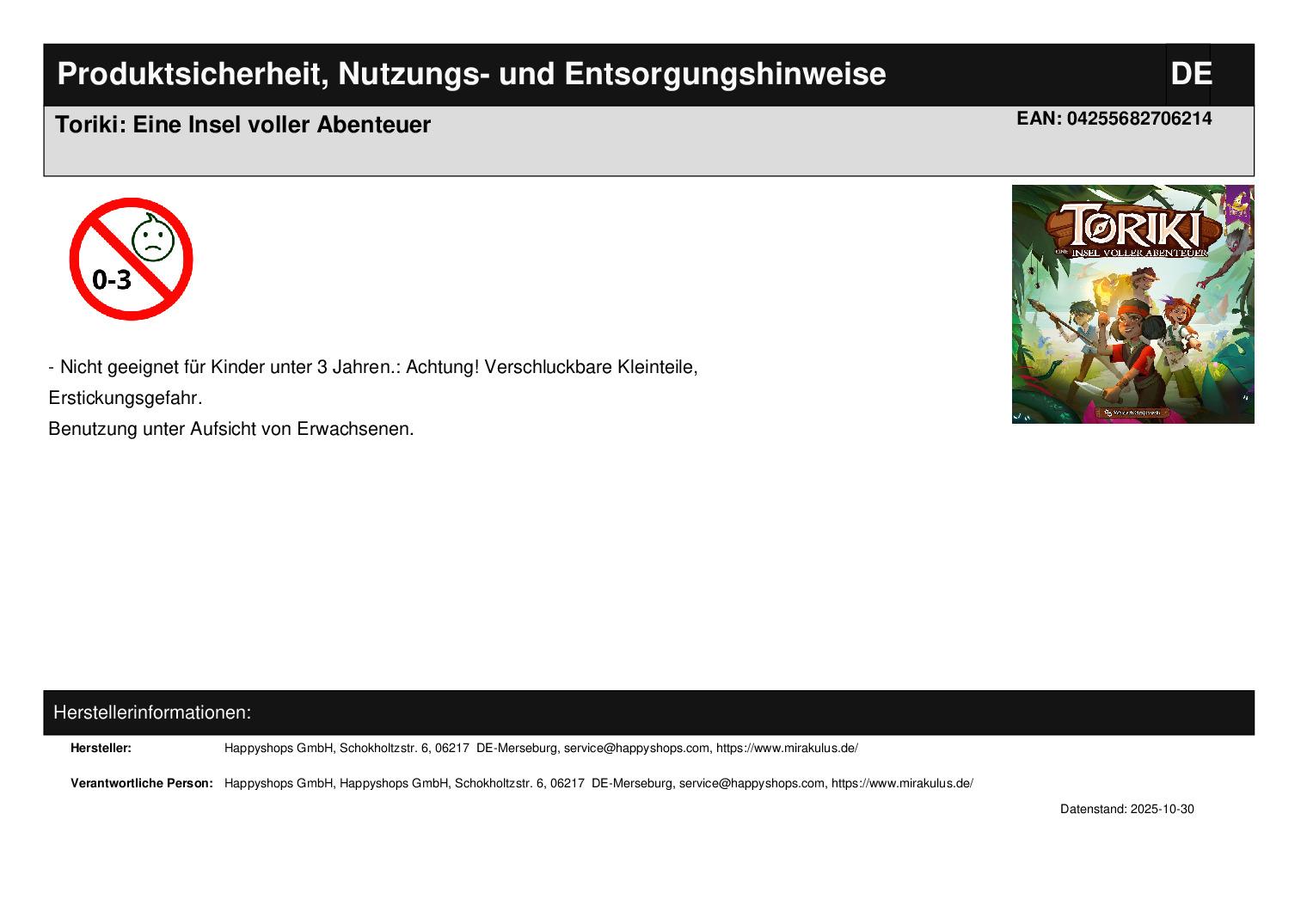 Toriki: Eine Insel voller Abenteuer