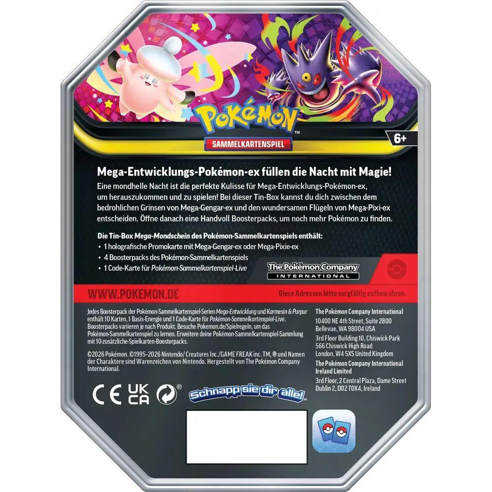 Pokemon Tin 128 Mega-Gengar