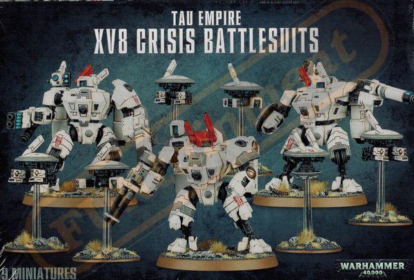 Tau Empire XV8 Crisis Battlesuits Tau Empire XV8 Crisis Battlesuits