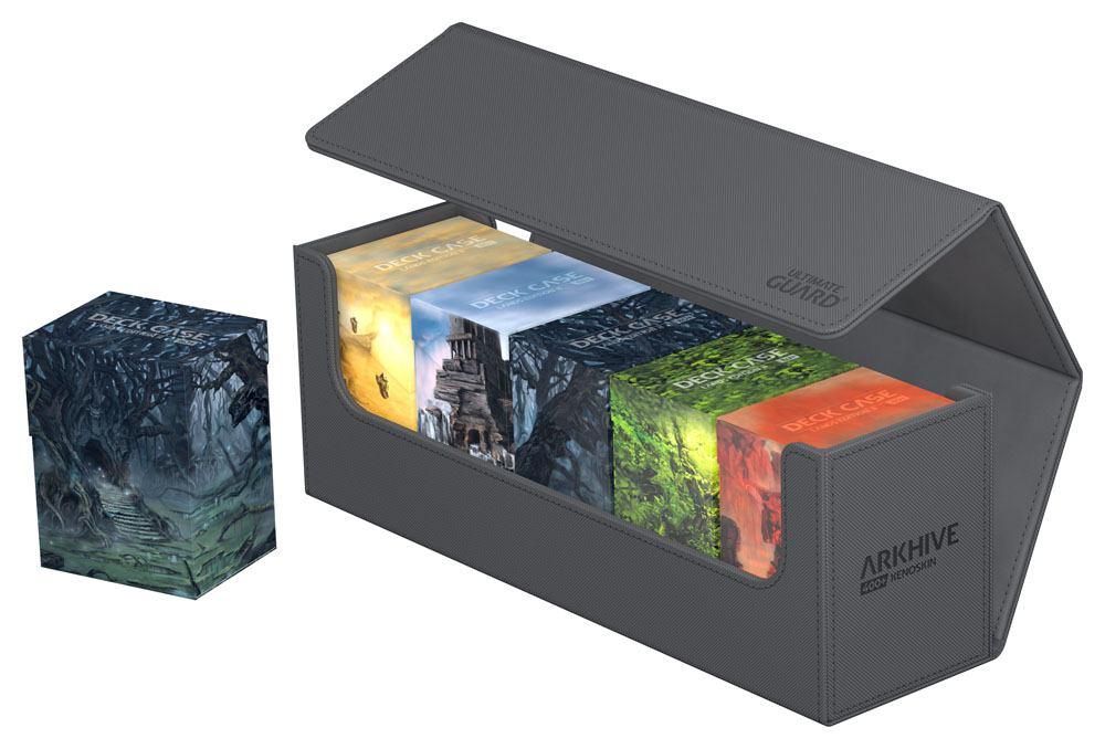 Ultimate Guard Arkhive 400+ XenoSkin Monocolor Grey Ultimate Guard Arkhive 400+ XenoSkin Monocolor Grey