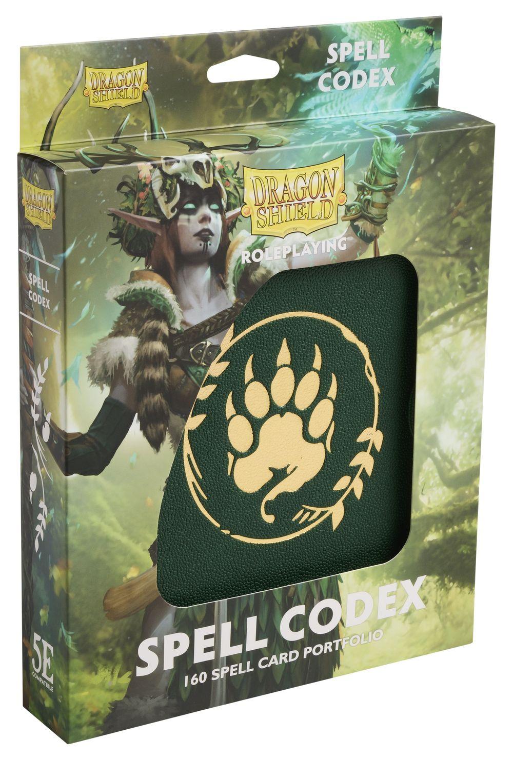 Dragon Shield: Spell Codex - Forest Green