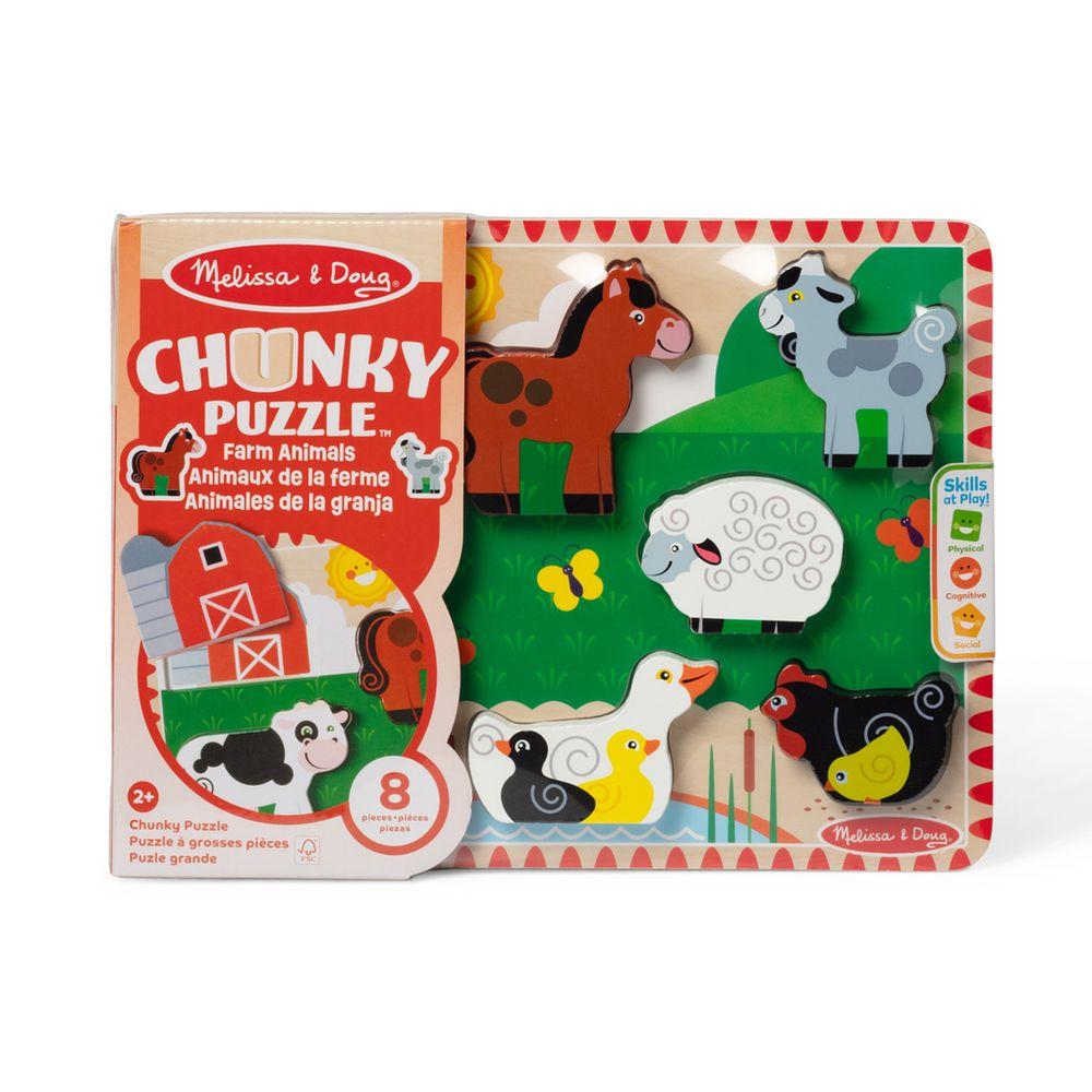 MPZ Bauernhof Spieltiere Puzzle