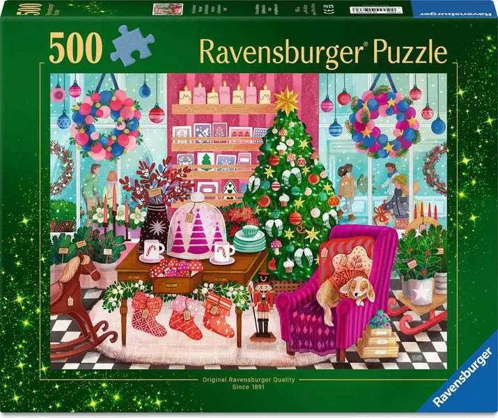 Puzzle 500 Teile: Die Weihnachtsboutique