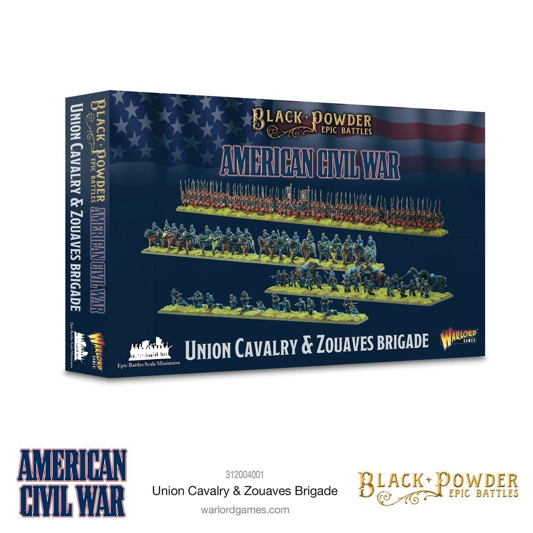 Black Powder Epic Battles - American Civil War:  UNION CAVALRY & ZOUAVES BRIGADE