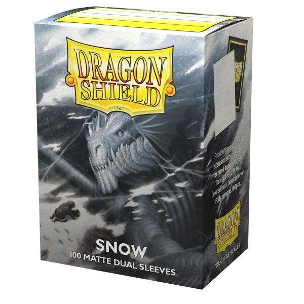 Dragon Shield 100 Matte Dual - Snow