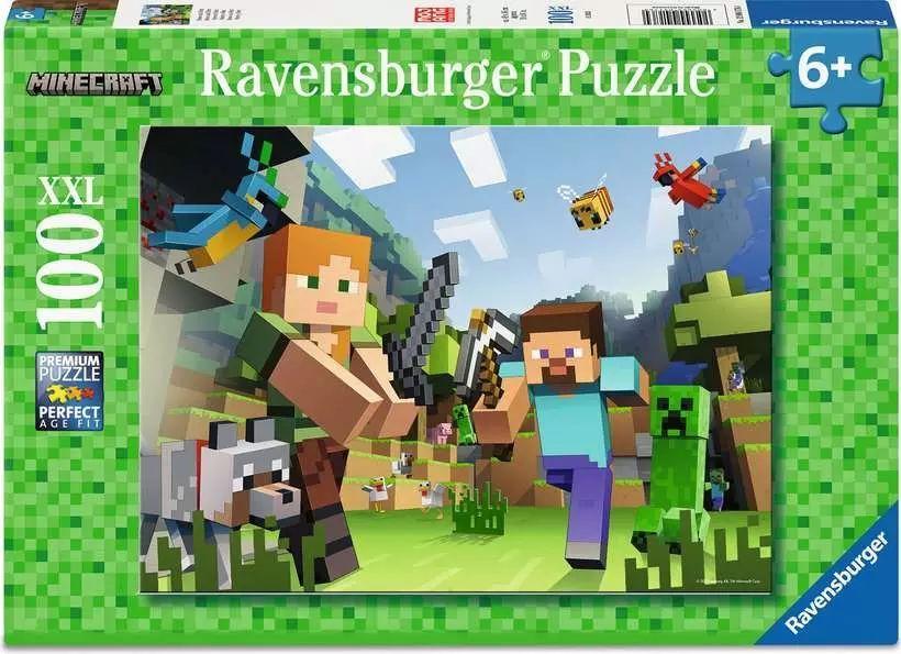 Kinderpuzzle 100 XXL Teile - Minecraft - Steve und Alex