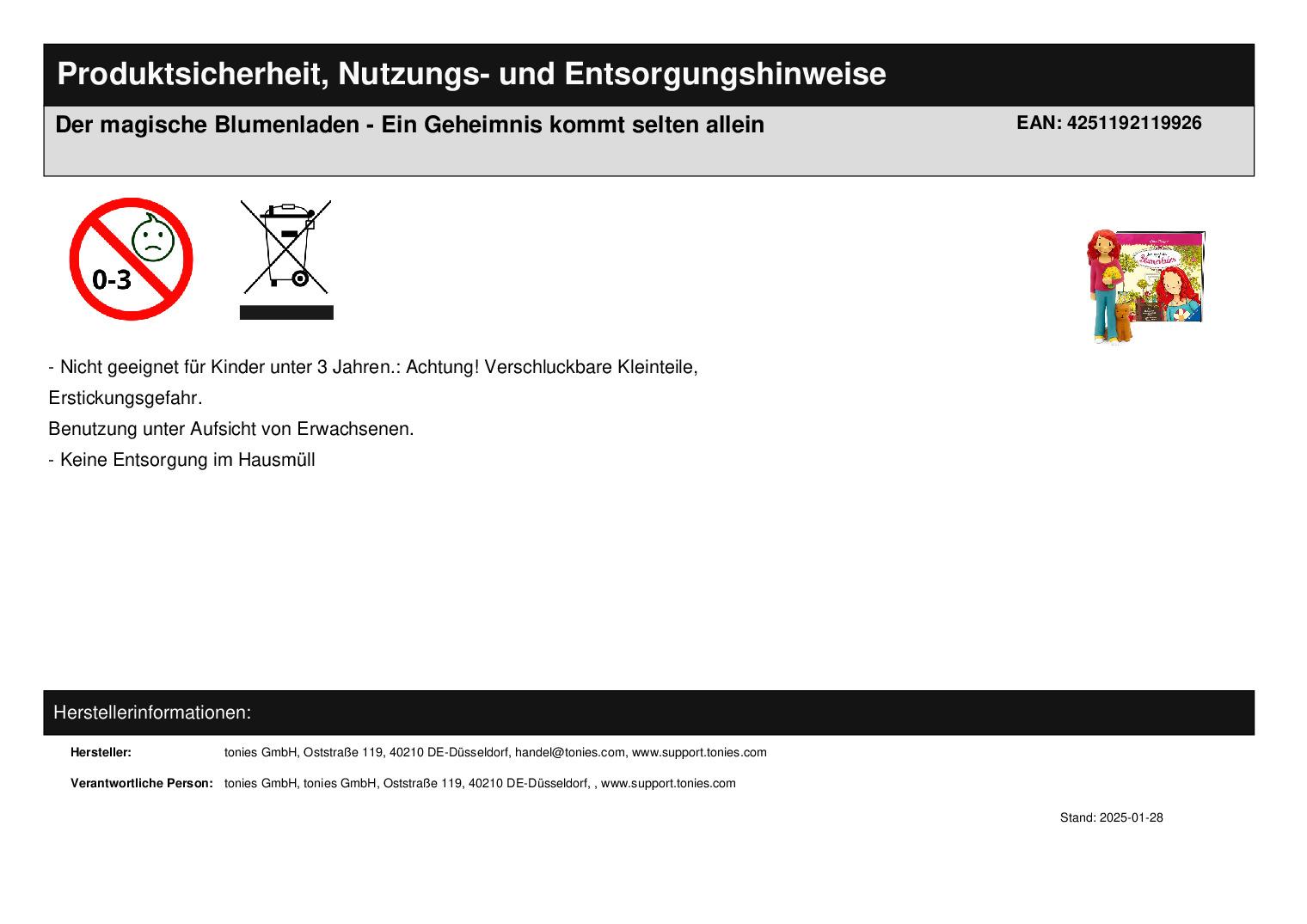 Der magische Blumenladen - Ein Geheimnis kommt selten allein