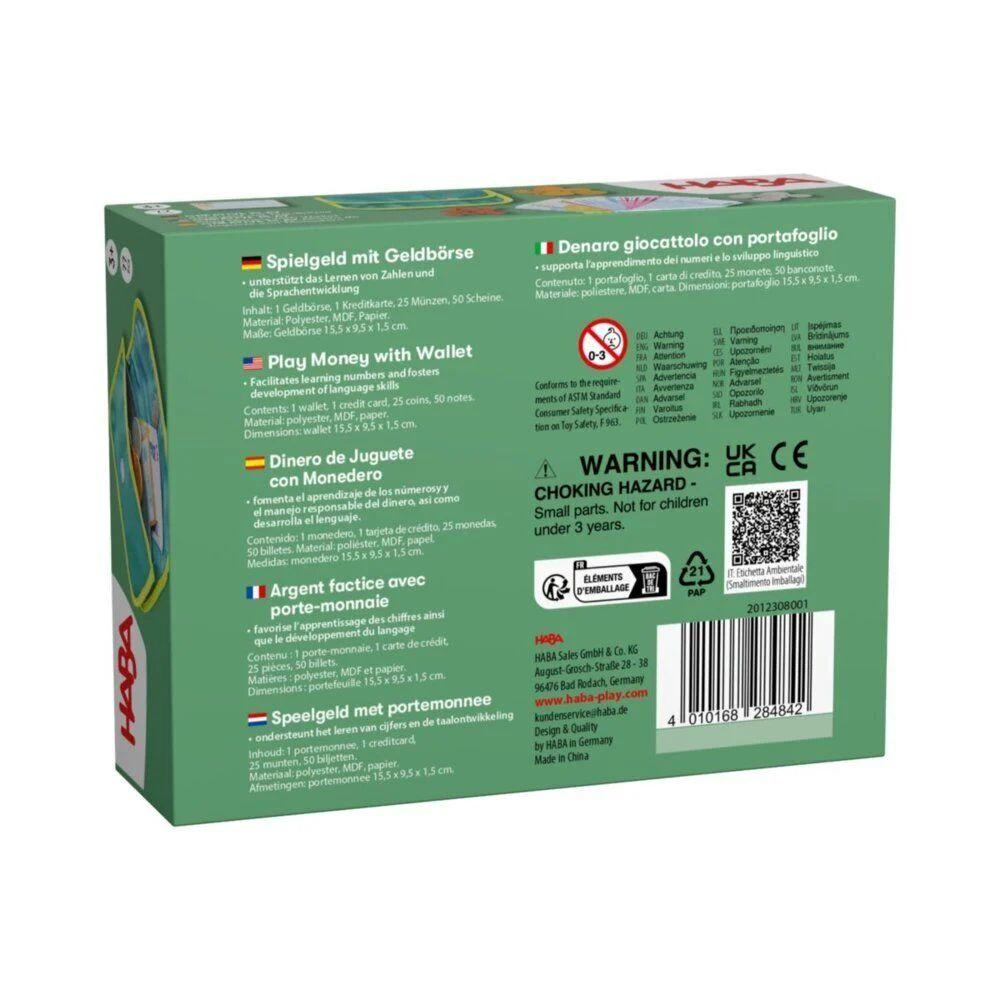 Creative Play - Spielgeld mit Geldbörse Creative Play - Spielgeld mit Geldbörse