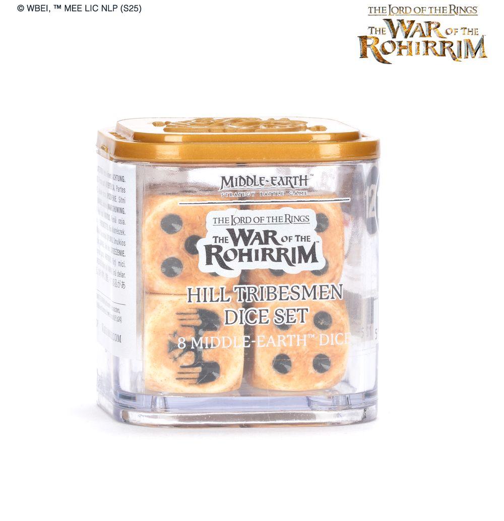 Middle-Earth Strategy Battle: Hill Tribesmen Dice Set