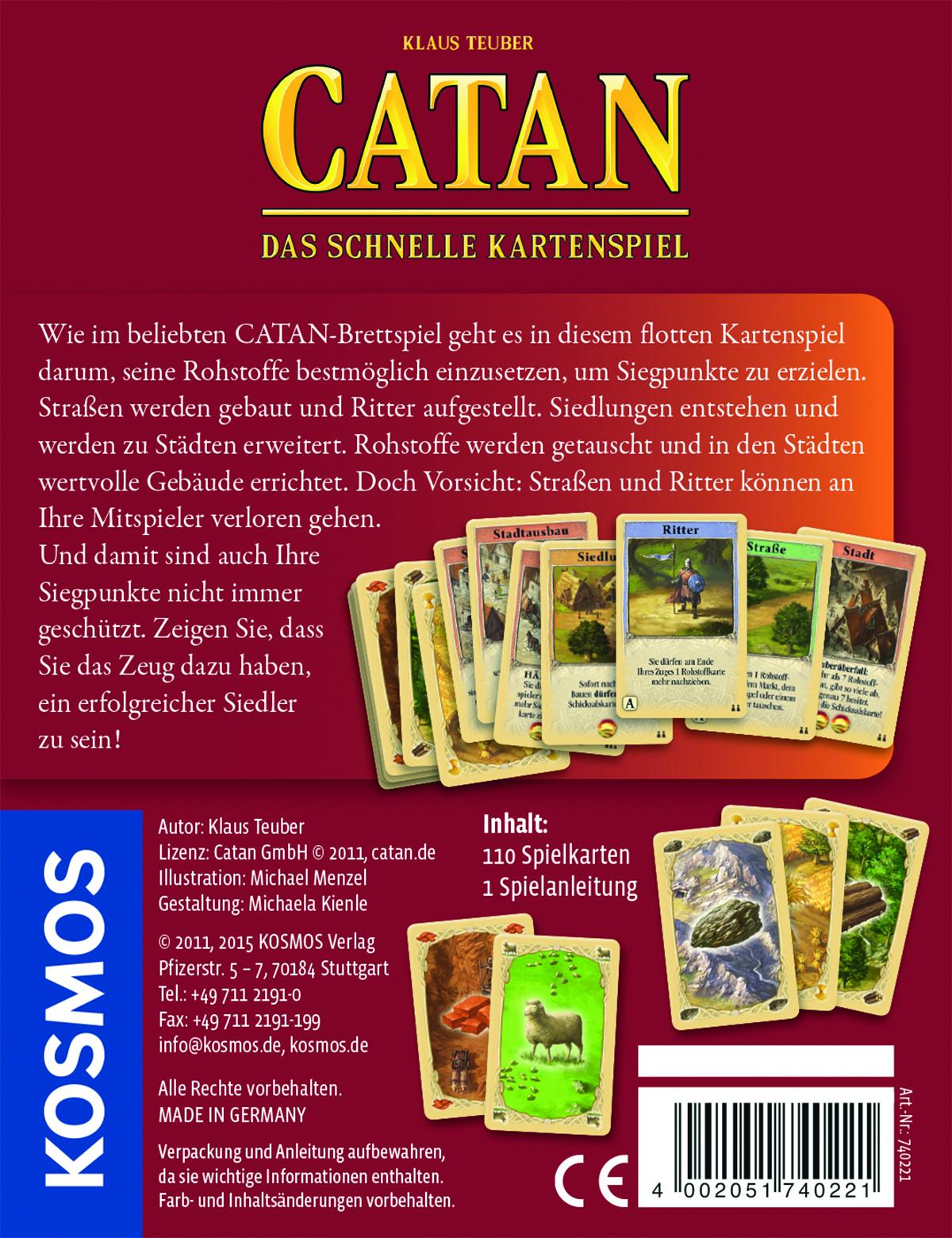 Die Siedler von CATAN - Das schnelle Kartenspiel