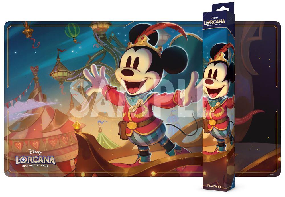 Disney Lorcana: Geflüster aus der Tiefe Spielmatte Micky Maus Disney Lorcana: Geflüster aus der Tiefe Spielmatte Micky Maus