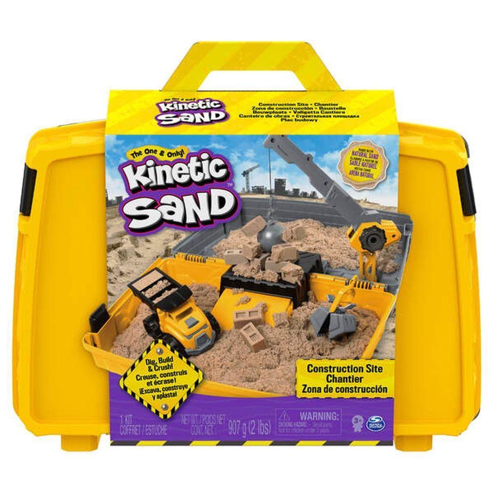 Kinetic Sand Construction Folding Sandbox (907g)