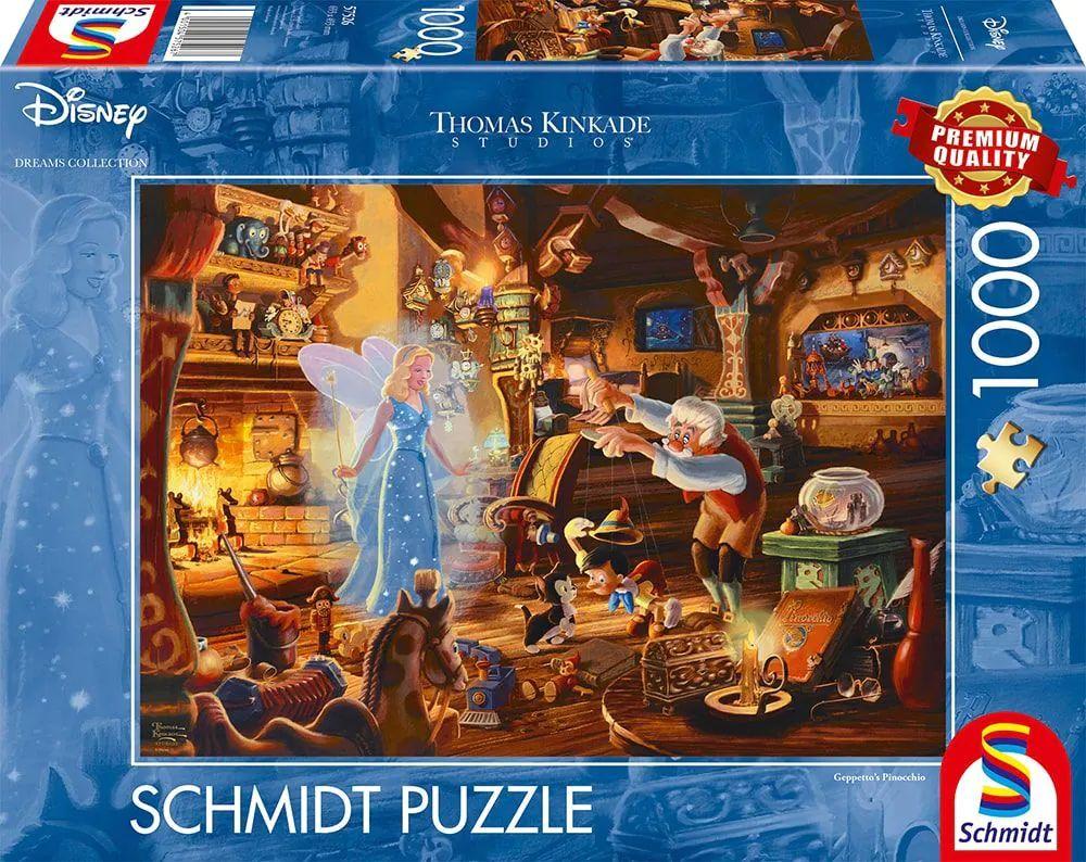 Thomas Kinkade Studios: Disney Dreams Collection - Geppettos Pinocchio, 1.000 Teile Puzzle