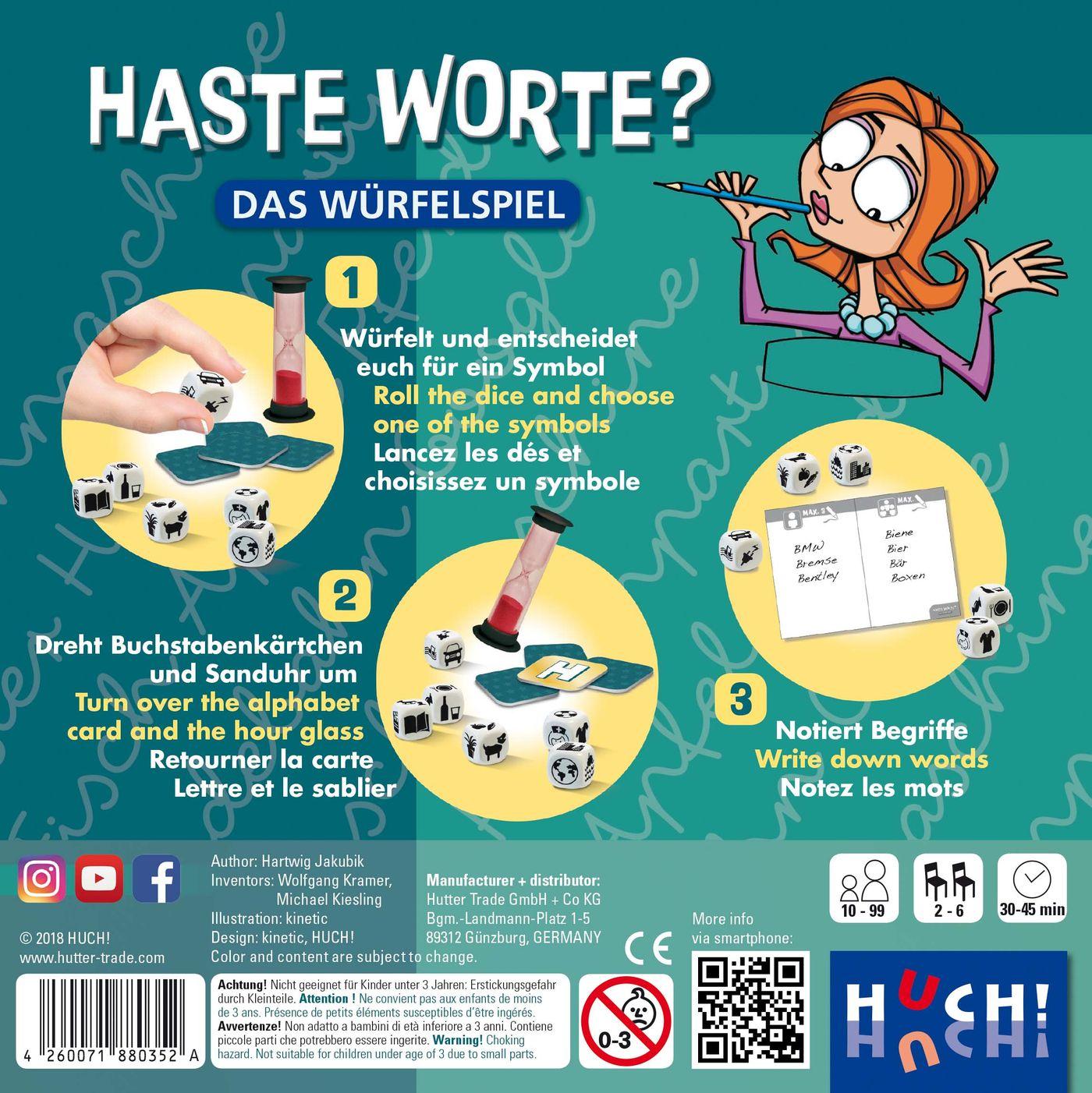 Haste Worte? Das Würfelspiel