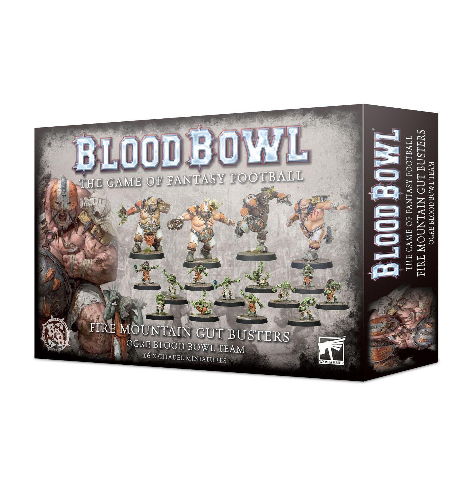 Blood Bowl - Fire Mountain Gut Busters - Ogre Team