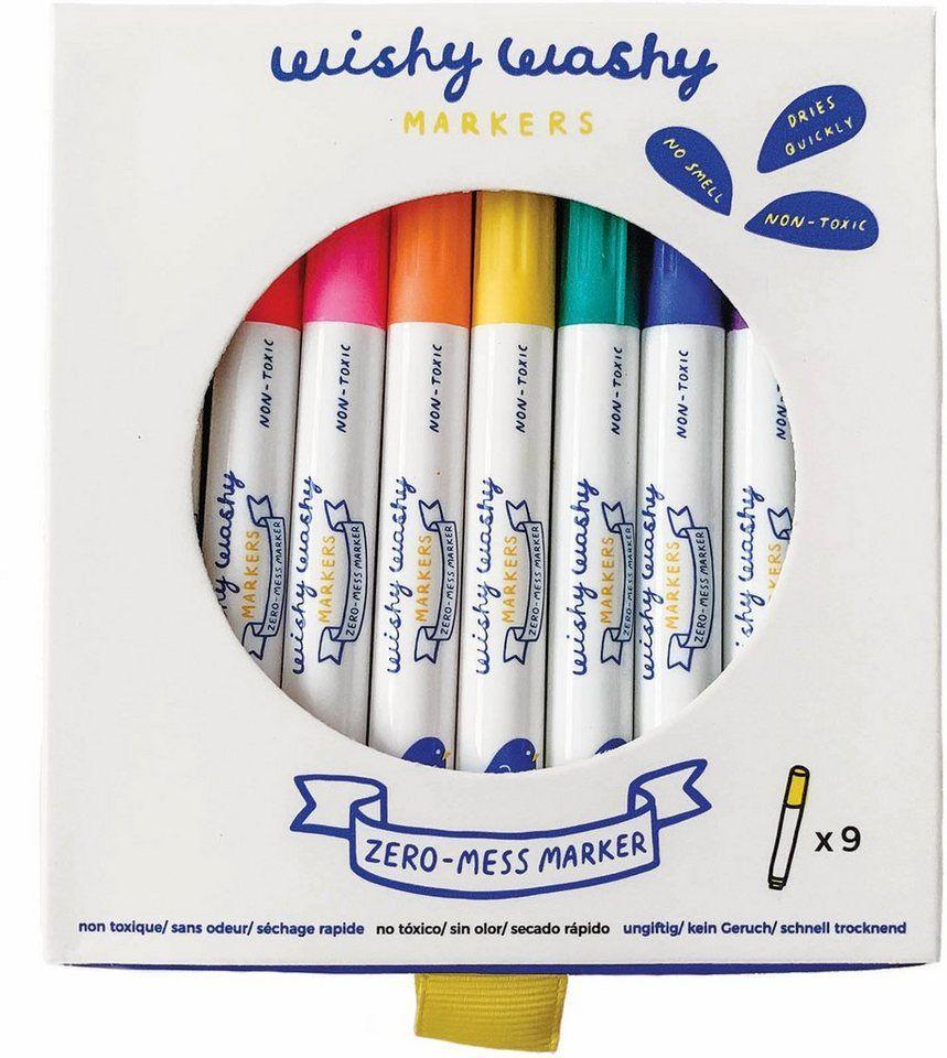 12 Wishy Washy Malstifte Mini bunt