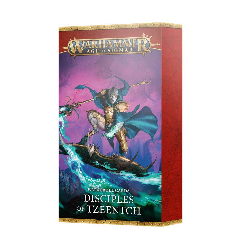Warscroll Cards: Disciples Tzeentch englisch