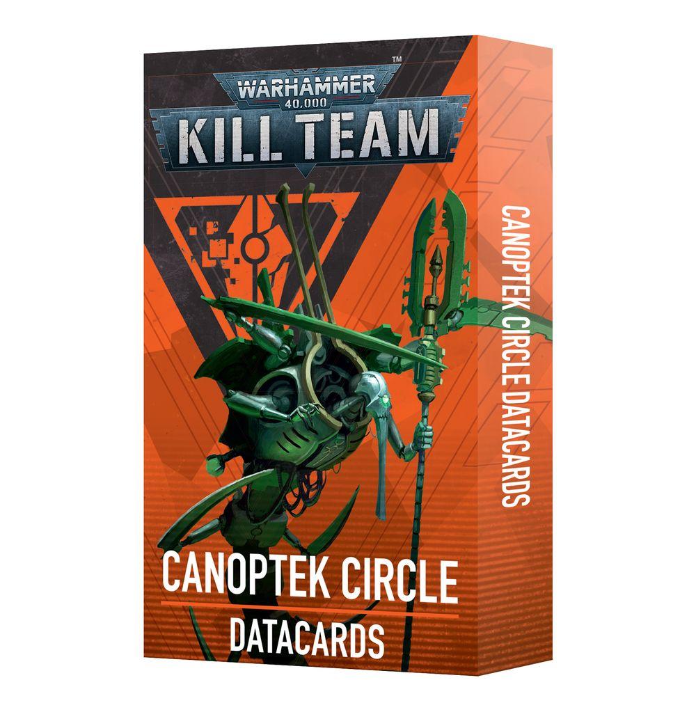 Kill Team: Datacards: Canoptek Circle englisch