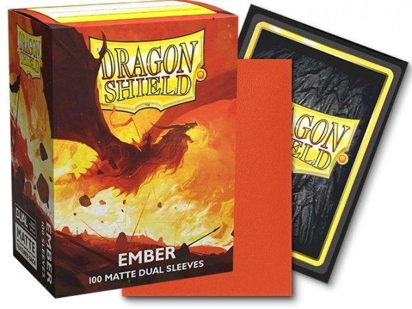 Dragon Shield 100 Matte Dual - Ember