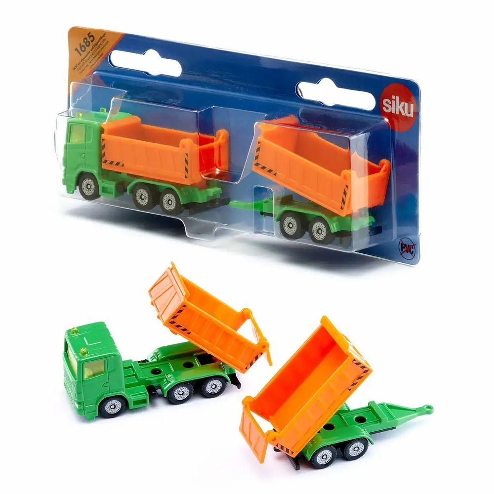 siku LKW mit Kippmulde Kippanhänger siku LKW mit Kippmulde Kippanhänger