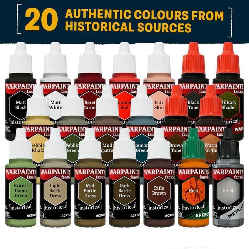 Army Painter  Historical: WWII British Paint Set Army Painter  Historical: WWII British Paint Set