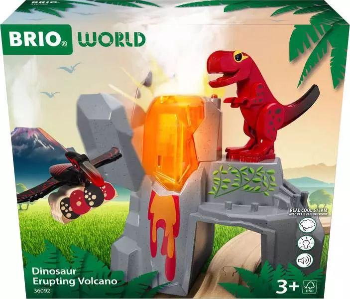 BRIO World Dinosaurier-Vulkan mit Ausbruchsfunktion