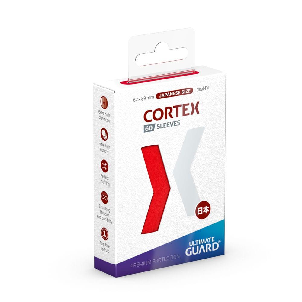 Ultimate Guard Cortex Sleeves Japanische Größe Rot (60) Ultimate Guard Cortex Sleeves Japanische Größe Rot (60)