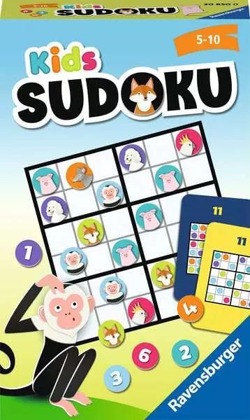 Kids Sudoku - Reisespiel ab 5 Jahren