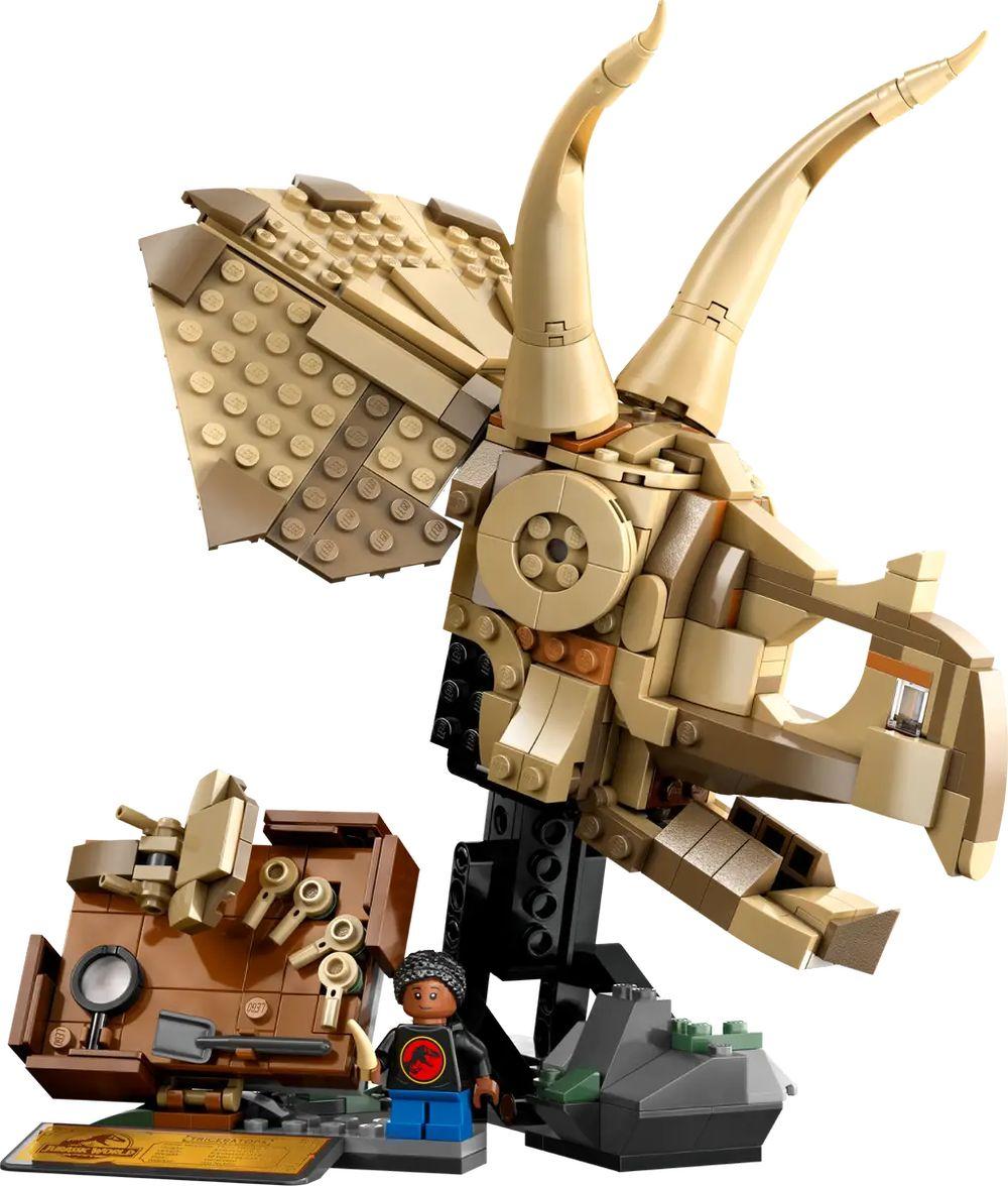 LEGO Jurassic World Dinosaurier-Fossilien: Triceratops-Schädel *B-Ware*