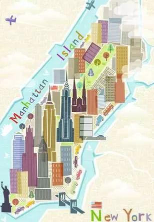 Puzzle: New York (99 Teile)