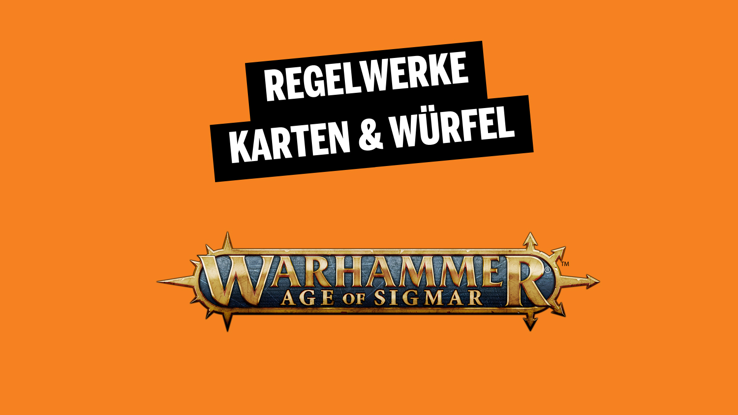 Kategorie Warhammer Age of Sigmar Regelwerke Würfel, Karten, Sourcebooks dice cards