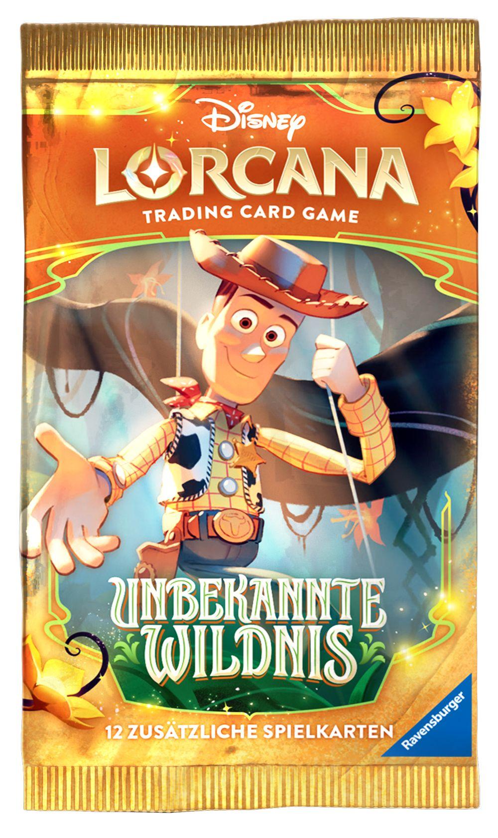 Disney Lorcana: Unbekannte Wildnis Booster