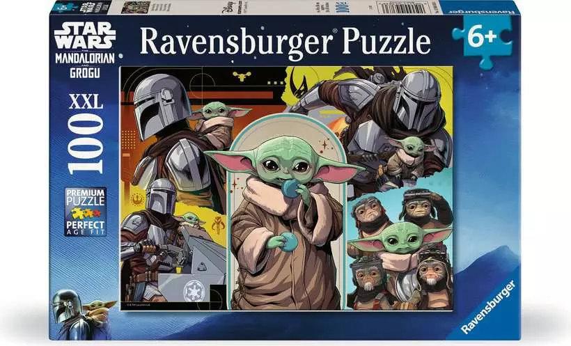 Kinderpuzzle 100 XXL Teile - Star Wars The Mandalorian - The Mandalorian & Grogu