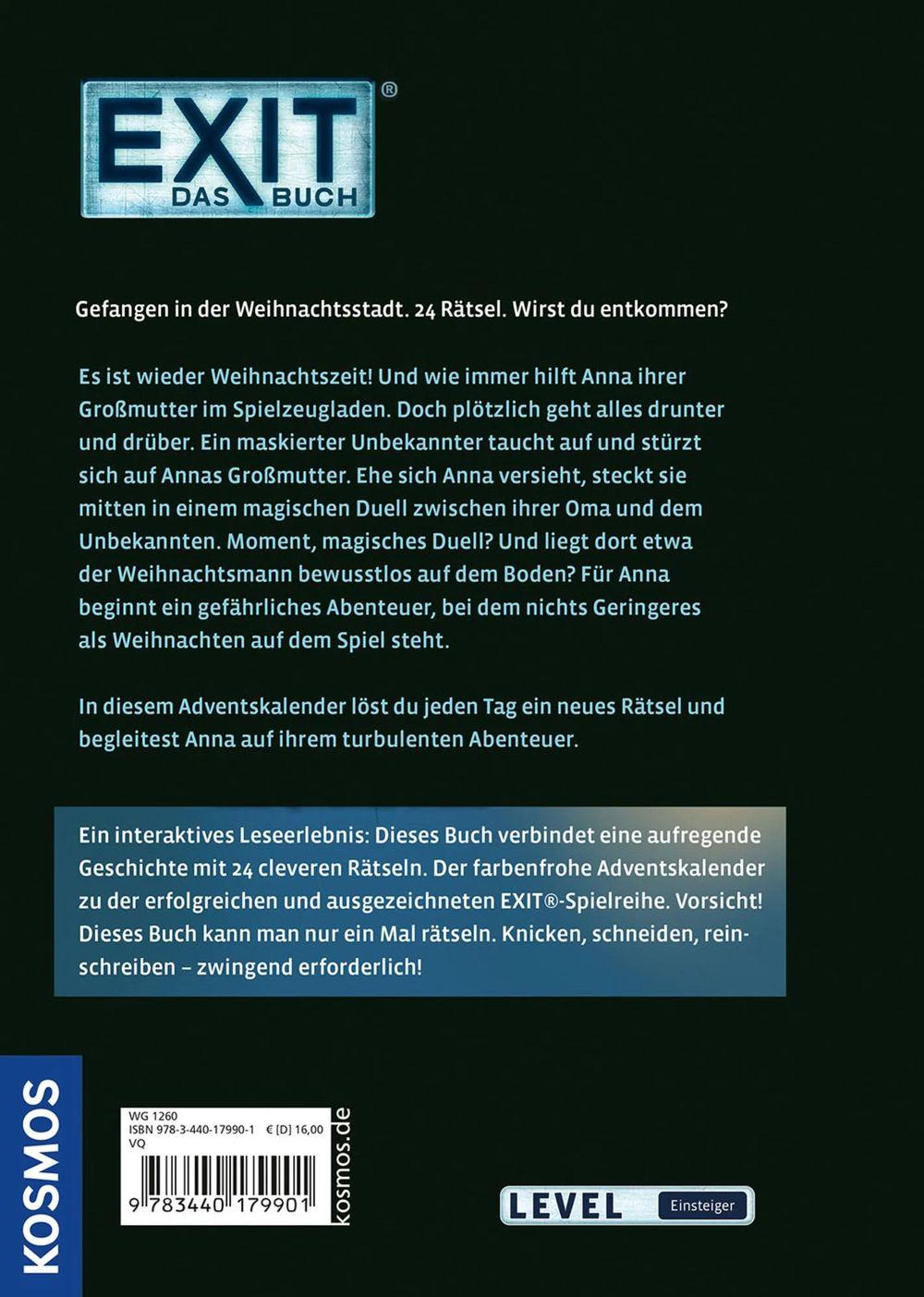 EXIT das Buch Adventskalender 2024 EXIT das Buch Adventskalender 2024