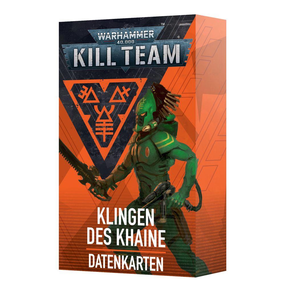 Kill Team:Datenkarten: Klingen des Khaine deutsch