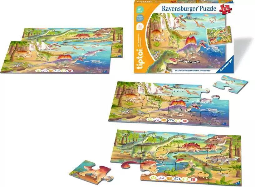 tiptoi Puzzle für kleine Entdecker: Dinosaurier - Kinderpuzzle ab 3 Jahren tiptoi Puzzle für kleine Entdecker: Dinosaurier - Kinderpuzzle ab 3 Jahren