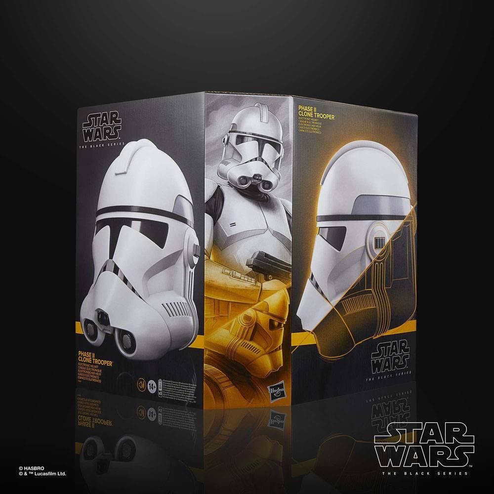 Star Wars: The Clone Wars Black Series Elektronischer Helm Phase II Clone Trooper