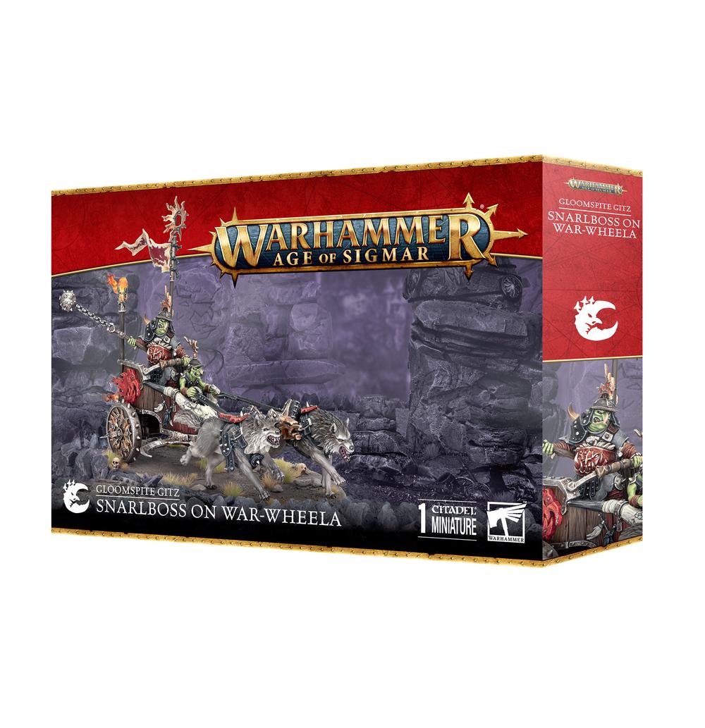Gloomspite Gitz: Fletschaboss Auf Kriegswagn Gloomspite Gitz: Fletschaboss Auf Kriegswagn