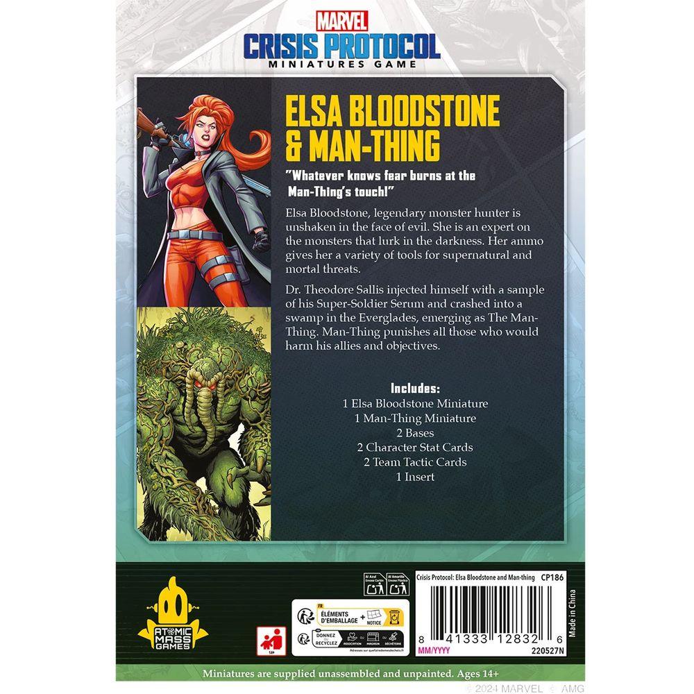 Marvel: Crisis Protocol - Elsa Bloodstone & Man-Thing Character Pack
