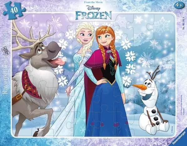 Anna und Elsa - 40 Teile - Kinderpuzzle ab 4 Jahren